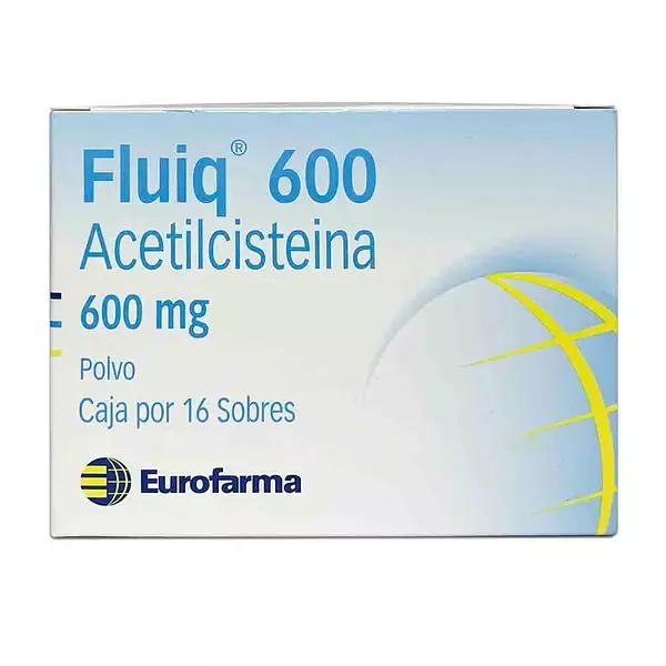 Fluiq En Polvo 600 Mg