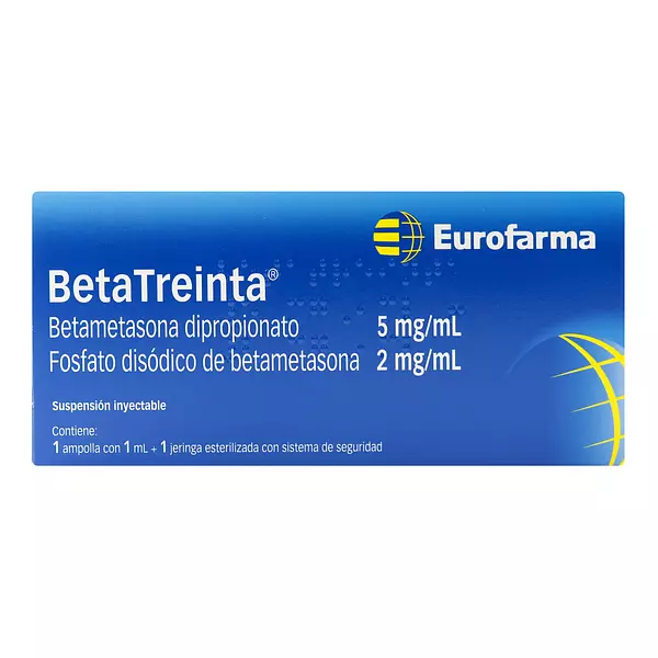 Betatreinta 5 Mg/2 Mg/Ml