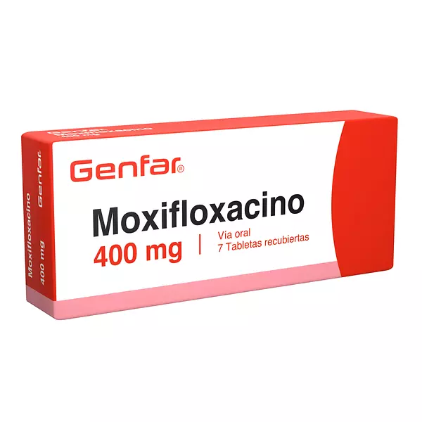 Moxifloxacino 400 Mg