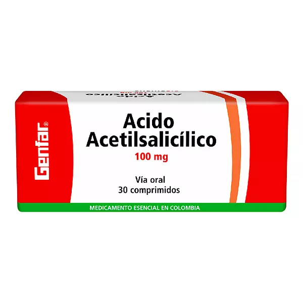 Acido Acetilsalicilico 100 Mg