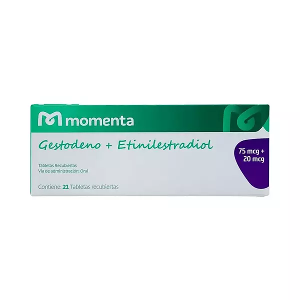 Gestodeno + Etinilestradio 75/20 Mcg