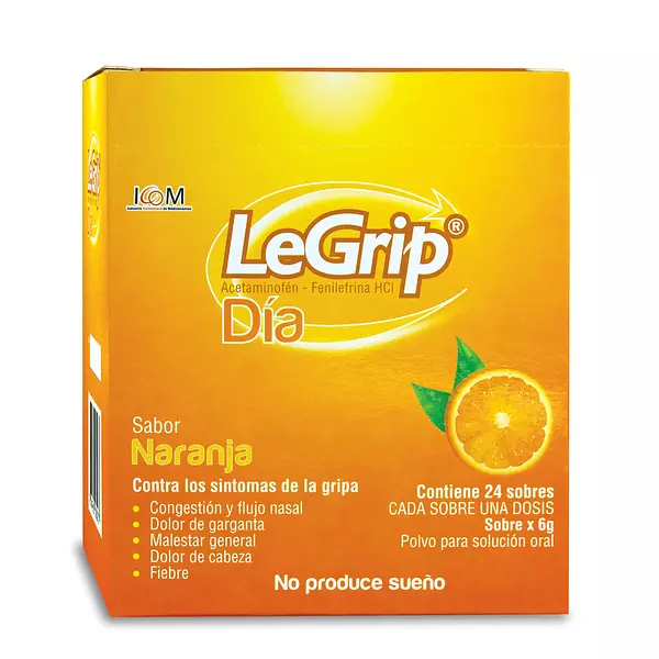 Legrip Dia Naranja 500 Mg