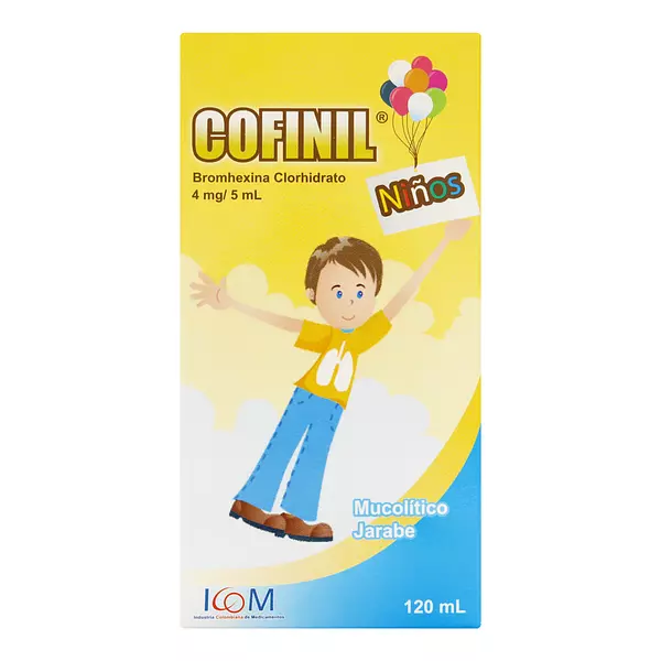 Cofinil Niños Jarabe 4 Mg