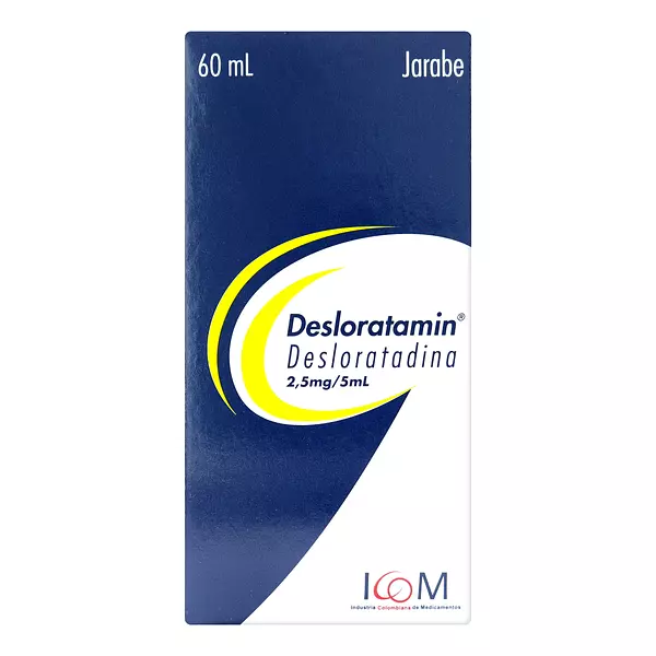 Desloratamin Jarabe 2.5 Mg/5 Ml