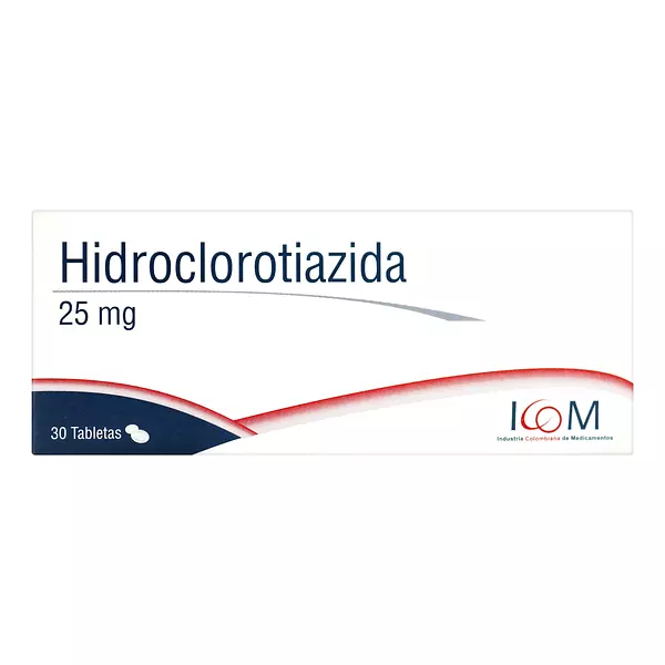 Hidroclorotiazida 25 Mg