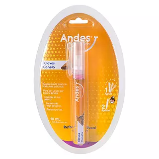 Refrescante Bucal Andes Clavos Y Canela