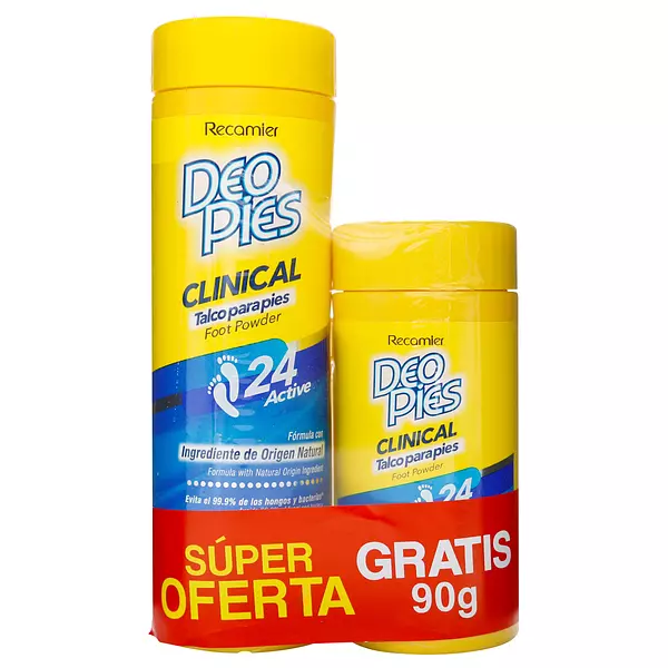 Talco Deo Pies + Deo Pies