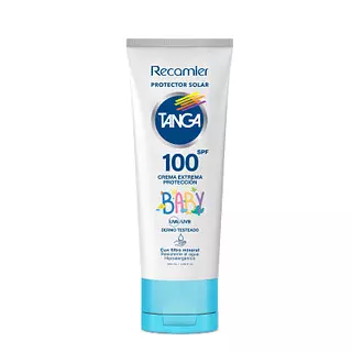 Bloqueador Tanga Spf 100 Baby Crema