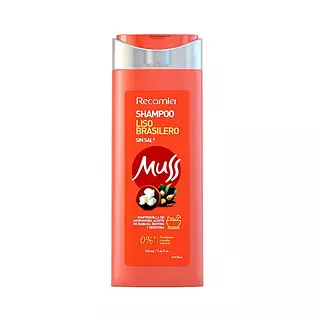 Champu Muss Liso Brasilero Sin Sal