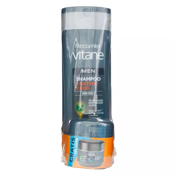 Champu Vitane Men Control Caida + Gel Max Extrem