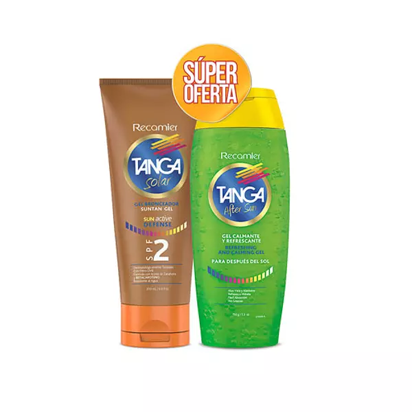 Bronceador Tanga Gel Spf 2 + After Gel