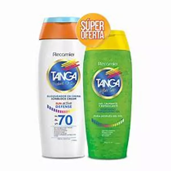 Bloqueador Tanga Spf 70 + Gel Refrescante