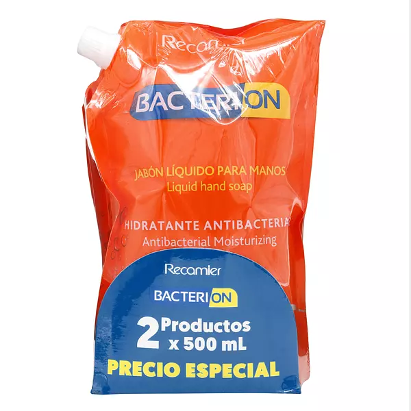 2 Jabones Bacterion Doypack Antibacterial