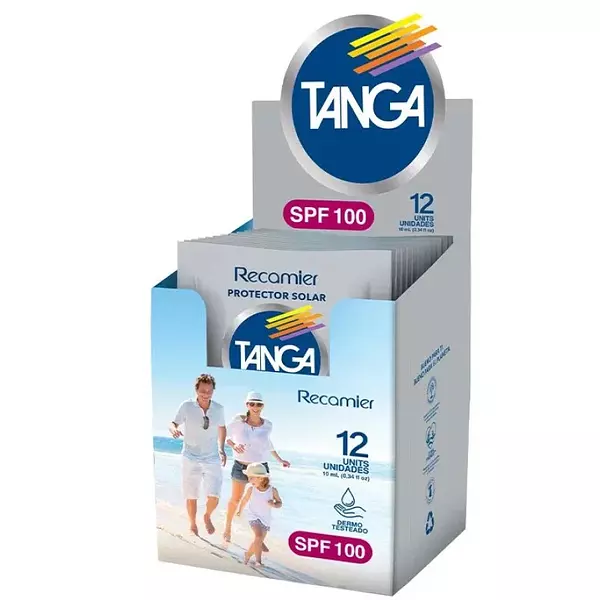 Bloqueador Tanga Spf 100 Sobre 10 Ml