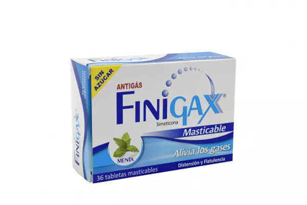 Finigax Masticable Menta 125 Mg