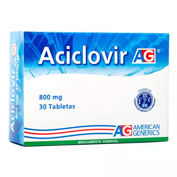 Aciclovir 800 Mg