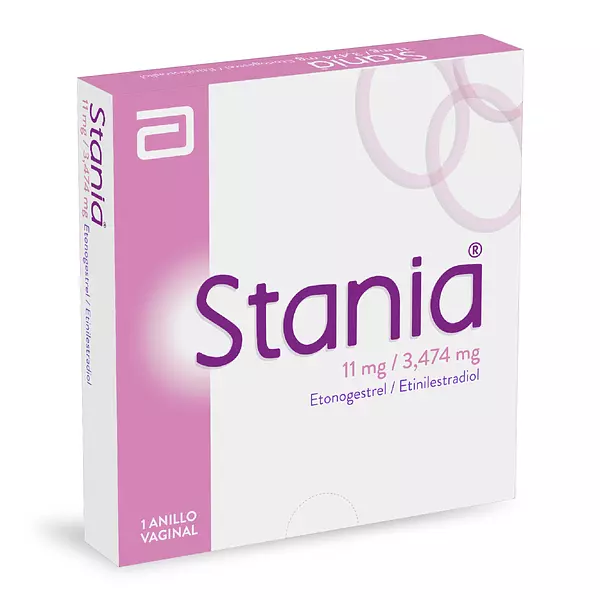 Stania Anillo Vaginal 11 Mg/3.474 Mg