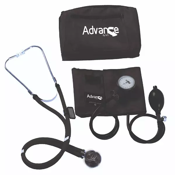 Advance Kit Tensiometro + Estetoscopio Negro