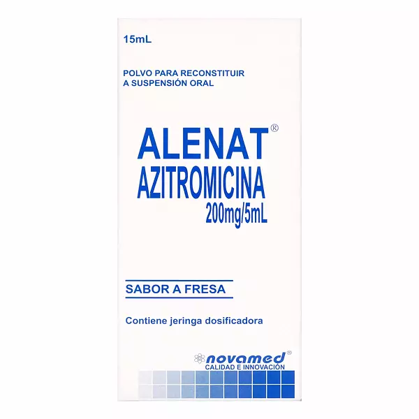 Alenat Azitromicina Suspension Oral 200 Mg