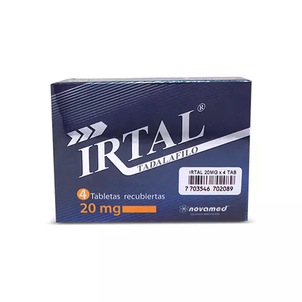 Tadalafilo Irtal 20 Mg