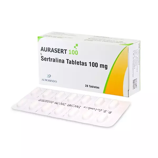 Sertralina Aurasert 100 Mg