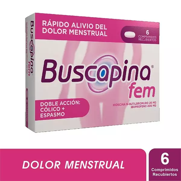 Buscapina Fem 20/400 Mg