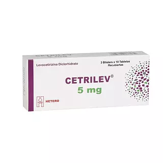 Cetrilev (Levocetirizina) 5 Mg
