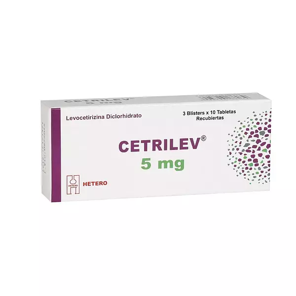 Cetrilev (Levocetirizina) 5 Mg