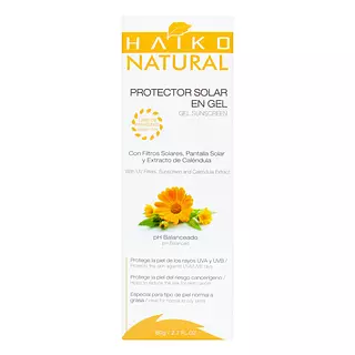Protector Solar En Gel Haiko Natural