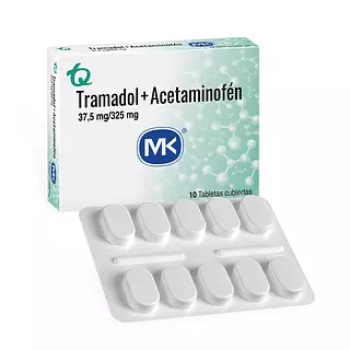 Tramadol 37.5 Mg + Acetaminofen 325 Mg