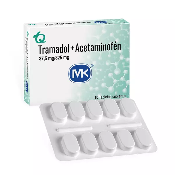 Tramadol 37.5 Mg + Acetaminofen 325 Mg