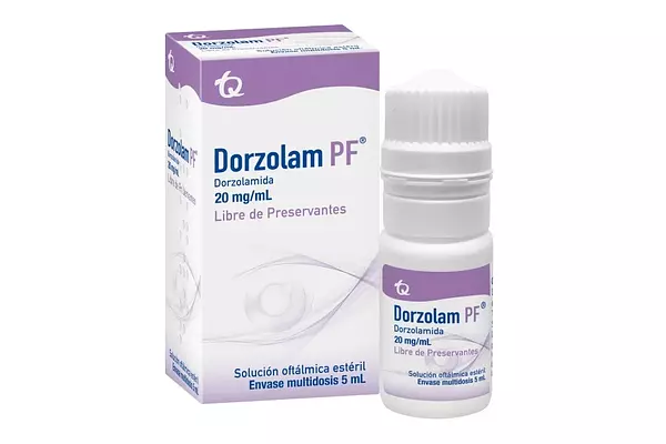 Dorzolam Pf Solucion Oftalmica 20 Mg