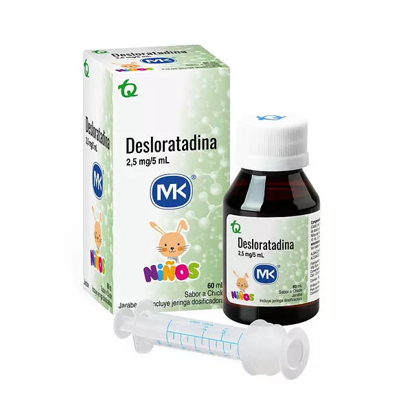 Desloratadina 2.5 Mg/5 Ml