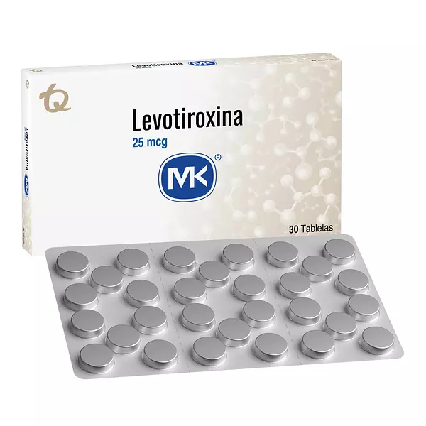 Levotiroxina 25 Mcg