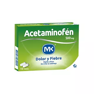 Acetaminofen 500 Mg