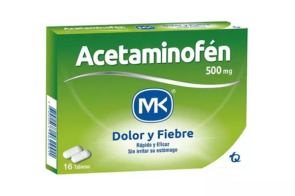 Acetaminofen 500 Mg