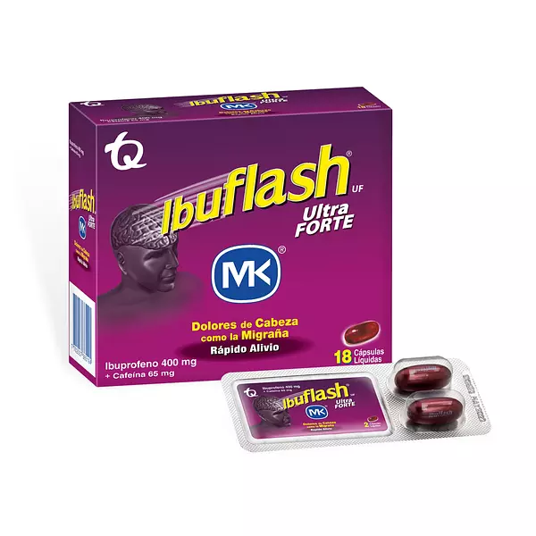 Ibuflash Ultra Forte 400/65 Mg