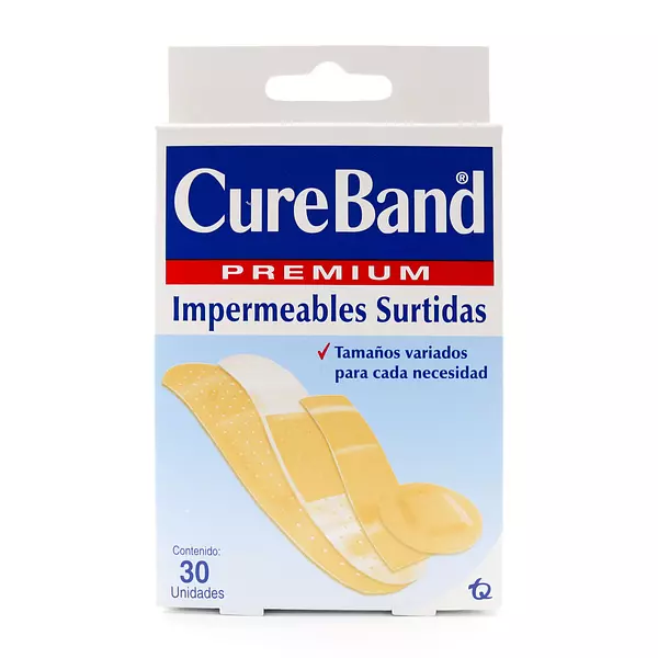 Curas Cureband Premium Impermeables Surtidas