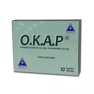O.K.A.P Tramadol 37.5 Mg + Acetaminofen 325 Mg