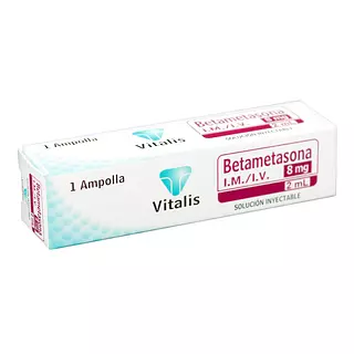 Betametasona 8 Mg/2 Ml