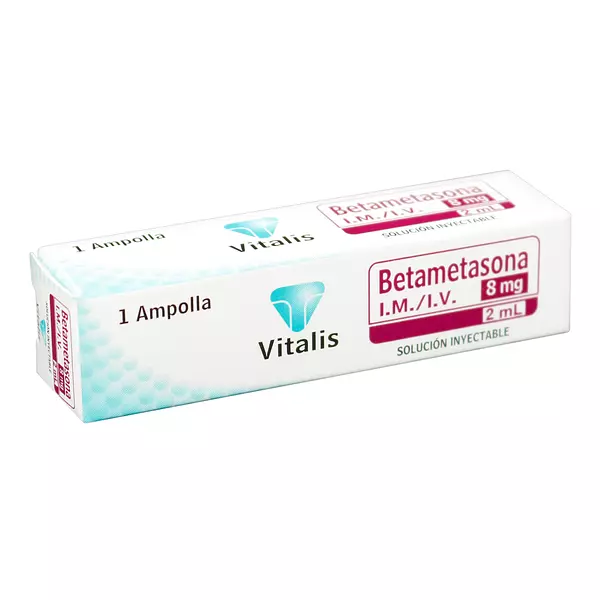 Betametasona 8 Mg/2 Ml