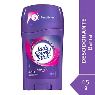 Desodorante Lady Speed Stick Profesional 5 En 1 Barrra