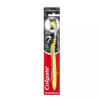 Cepillo Colgate Zig Zag Suave Carbon