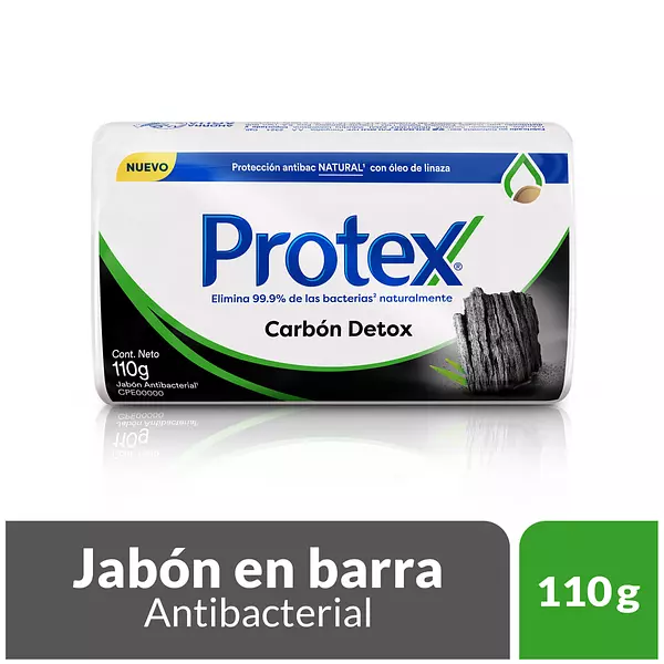 Jabon Protex Carbon Detox Antibacterial Barra