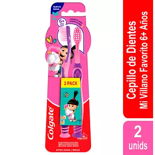 2 Cepillos Colgate Minions Edad 6 + Años