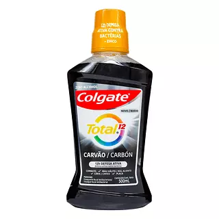 Enjuague Colgate Total 12 Carbon