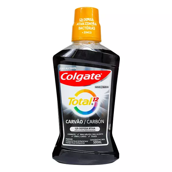 Enjuague Colgate Total 12 Carbon