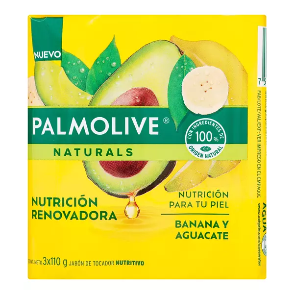 3 Jabon Palmolive Banana Y Aguacate