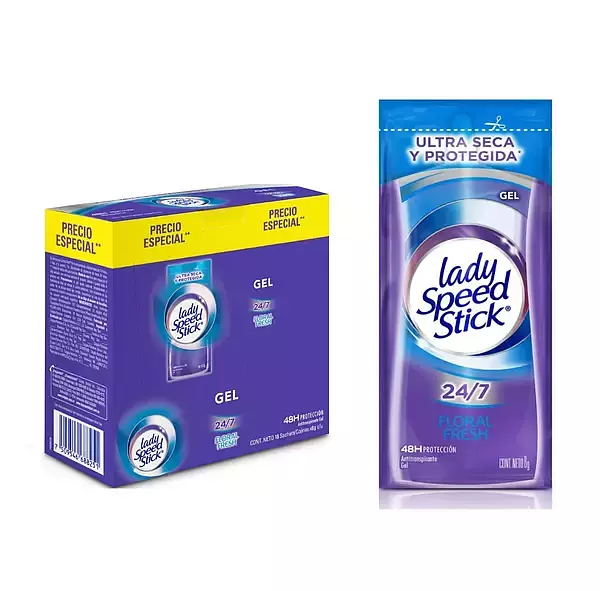 Desodorante Lady Gel Speed Stick Floral Fresh 8 Gr