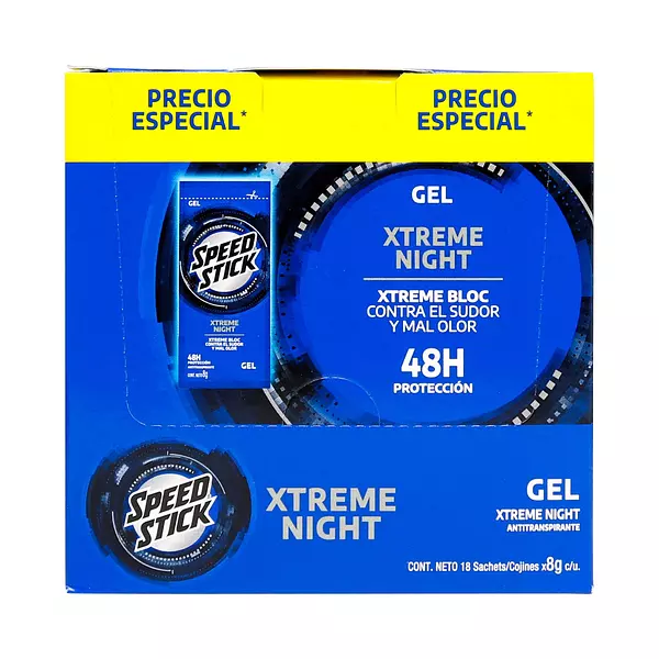 Desodorante Mennen Xtreme Night Gel 8g Precio Especial